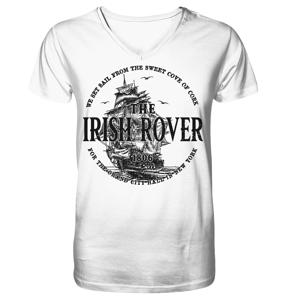 "The Irish Rover" - V-Neck Shirt